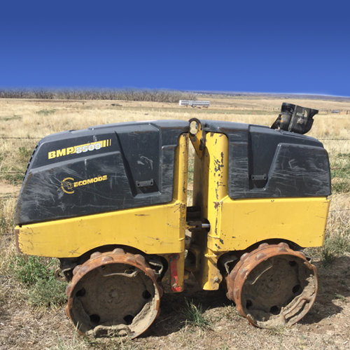 Bomag BMP 8500 Vibratory Sheepsfoot Compactor with Remote Control