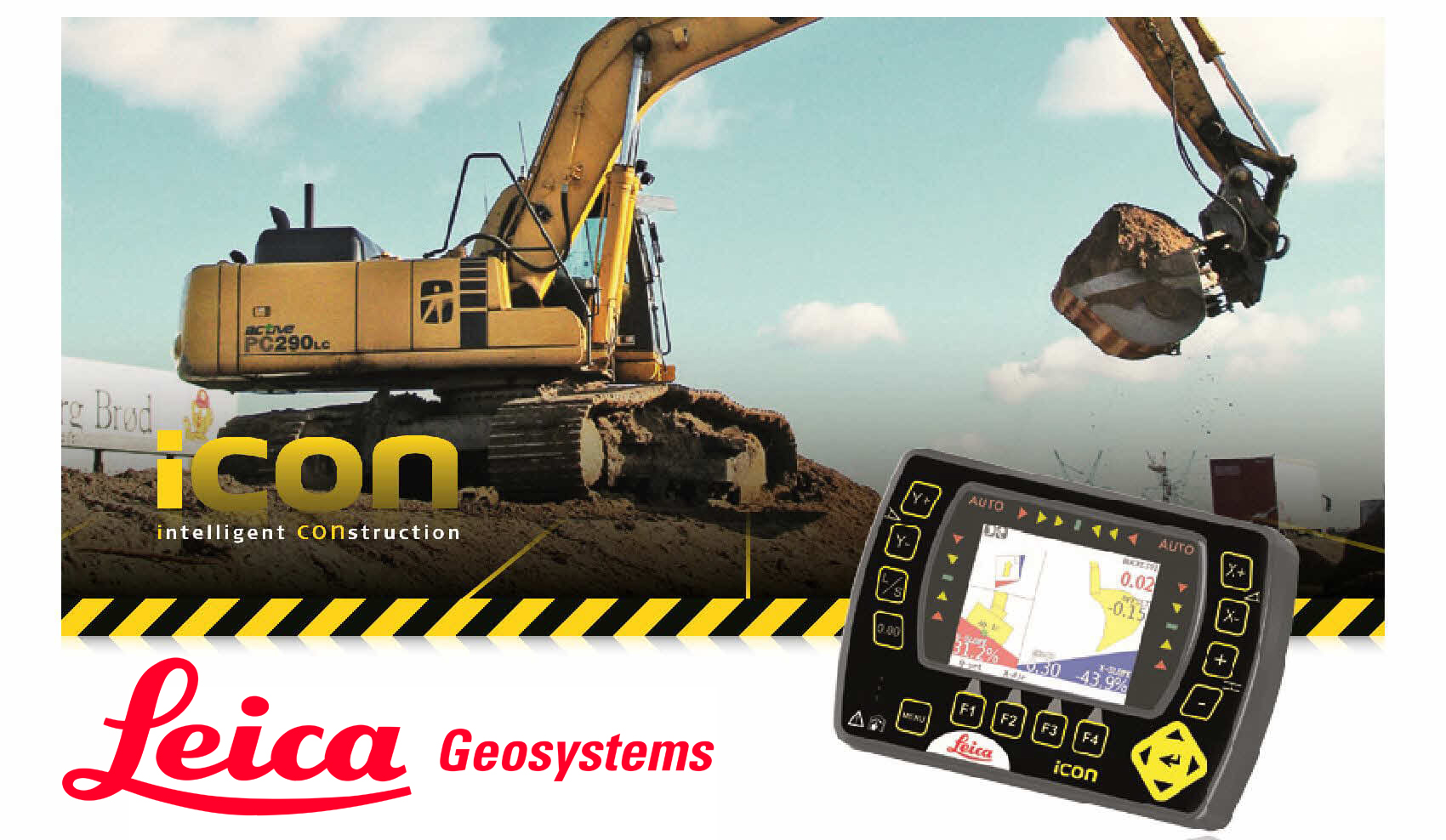 LEICA Icon IXE2 EXCAVATOR CONTROLLER